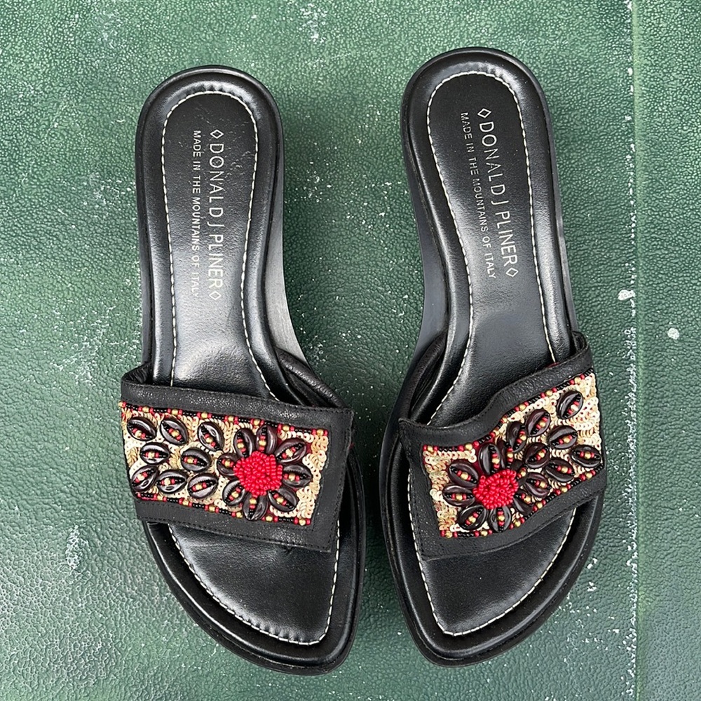 Donald Pliner Platform Slide - image 1